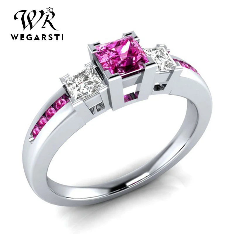 WERGARSTI 100% 925 пробы серебряные ювелирные изделия натуральный драгоценный камень