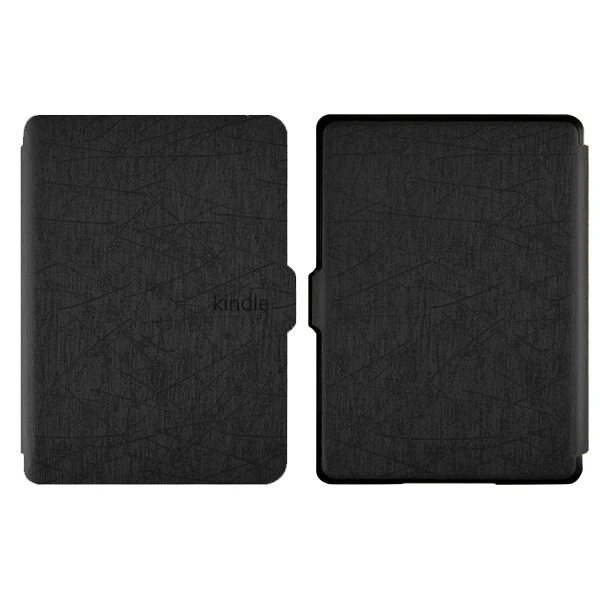 Чехол для kindle 8 E-reader pu кожаный чехол для amazon kindle 8th поколения sleepcover с ручным grap - Цвет: NK8 JGWST BK