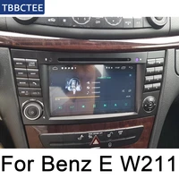 for mercedes benz e class w211 20022009 ntg car multimedia player android radio dvd gps 8 cores 4gb 32gb bt