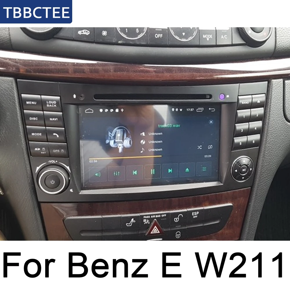 Автомобильный мультимедийный плеер для Mercedes Benz E Class W211 2002 ~ 2009 NTG Android радио DVD GPS 8