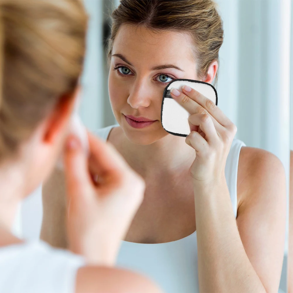 1 шт. многоразовые салфетки для лица из микрофибры | Красота и здоровье