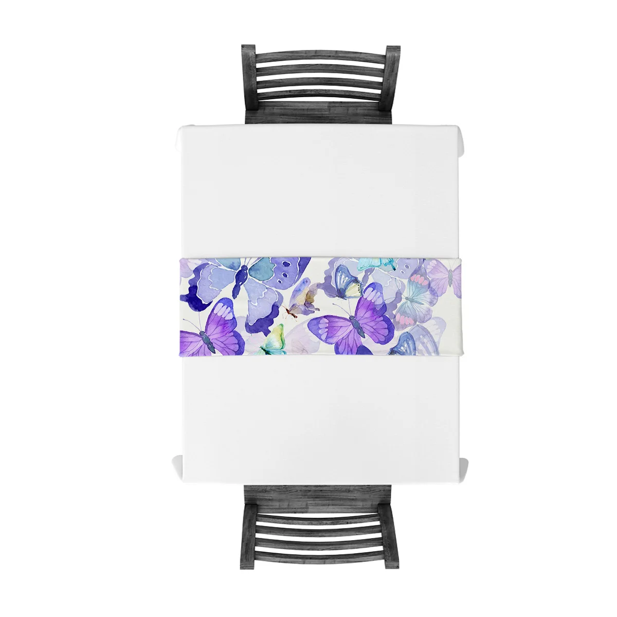 Настольные бегунки в художественном стиле с бабочками настольное украшение для