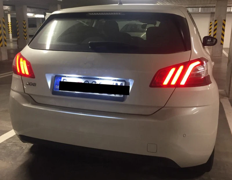 TuningATP светодиодный задний номерной знак светильник для peugeot 308 II 2 MK2 3008 II 208 2008 207 CC
