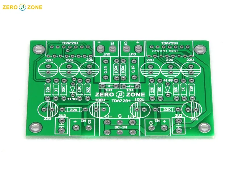 ZEROZONE стерео TDA7294 Усилитель мощности 68 Вт + PCB/DIY комплект/готовая плата |