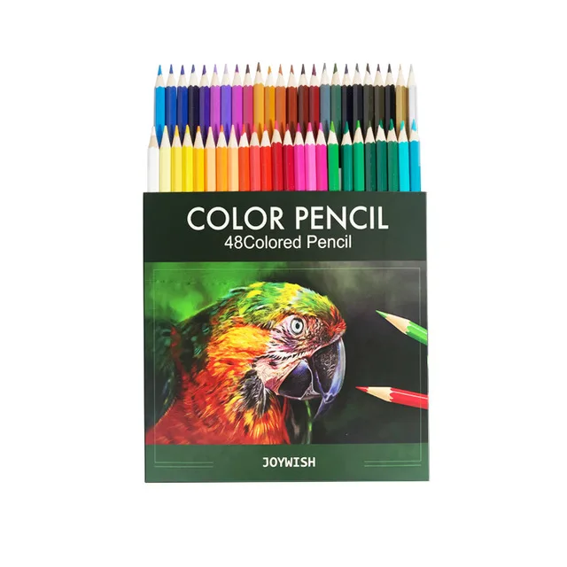 48 color Box 72 цвета деревянные цветные карандаши lapis de cor краска ing масляный цветной карандаш цвета для рисования детские игрушки для рисования для детей zabawk - Цвет: 48 color Box