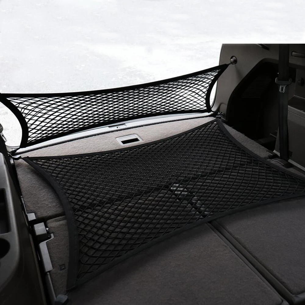 Car Trunk Net Luggage Storage Cargo Organizer For Nissan qashqai j10 j11 juke X-Trail T30 T31 T32 Rogue S35 Tiida Livina | Автомобили и