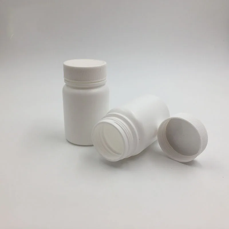 50 + защита от ультрафиолета 2 комплекта 60cc HDPE круглая пустая фармацевтическая
