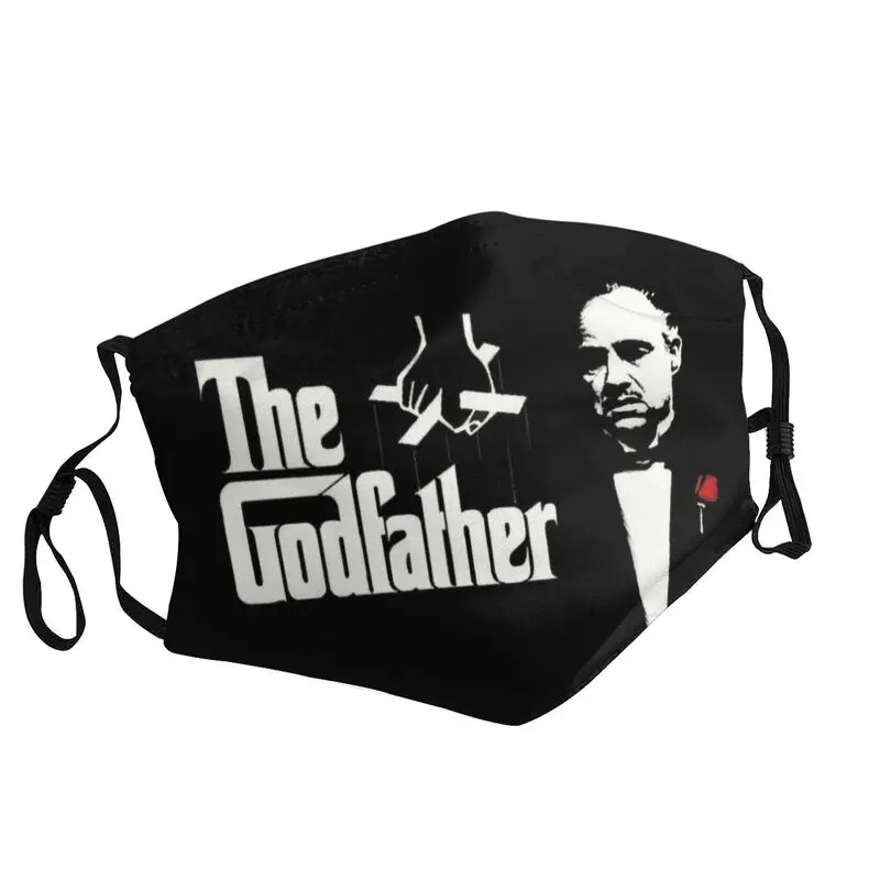 

Padrino The Godfather Breathable Mouth Face Mask Unisex Adult Classic Gangster Movie Mask Protection Cover Respirator Muffle