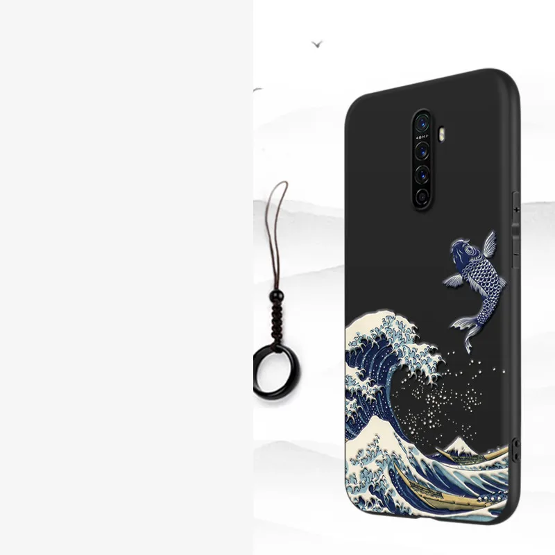 3D силиконовый чехол для oppo r15 r17 Reno 2 Z ace 10X Zoom Reno3 3 Pro матовый тонкий защитный |