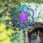 Садовый ветряной Спиннер, Подростковый эстетический декор для комнаты, ветряной колокольчик, скандинавские ветряные колокольчики, подвесные украшения, аксессуары, амулет для дома