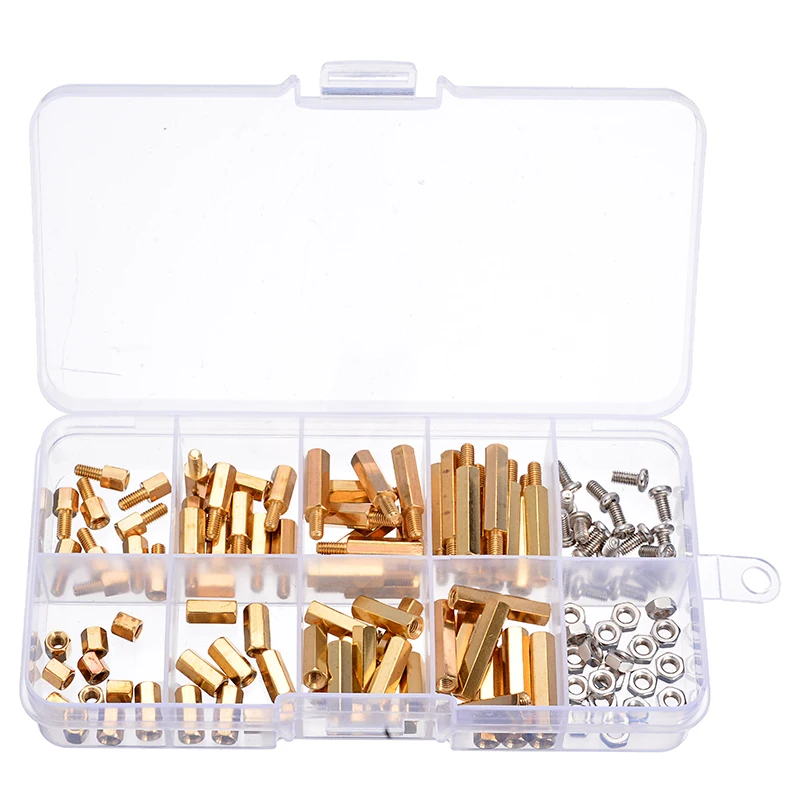 120 шт. шестигранные гайки для отвертки|Винты| |