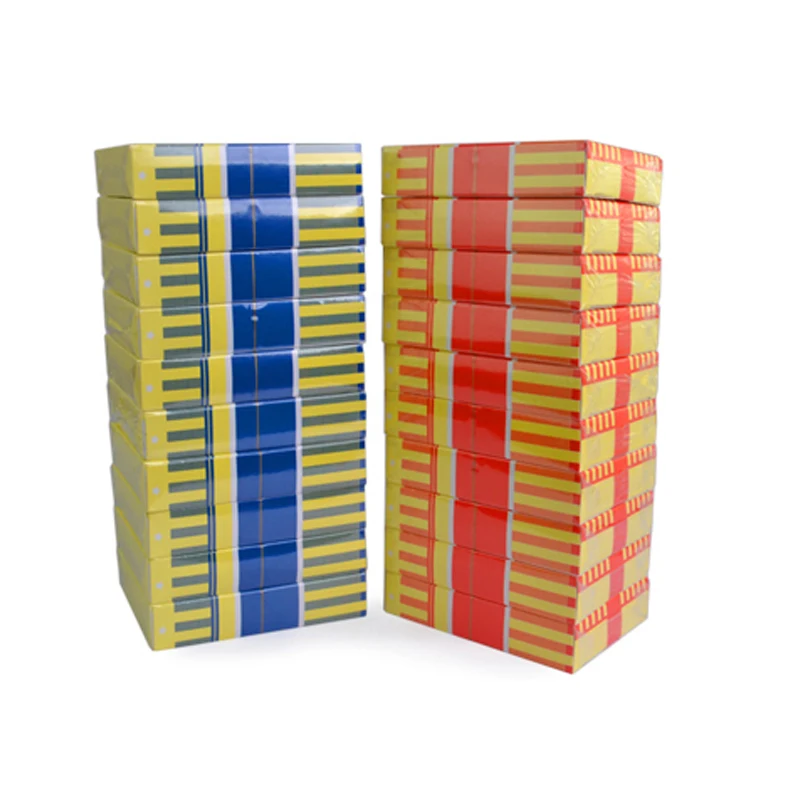 

Dezhou playing card waterproof plastic big character single and double sided frosting Club special chess and card wholesale