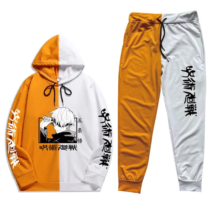 

Jujutsu Kaisen Hoodies Hip Hop Anime Pullovers Loose Long Sleeves Autumn Harajuku Streetwear Man Cloth