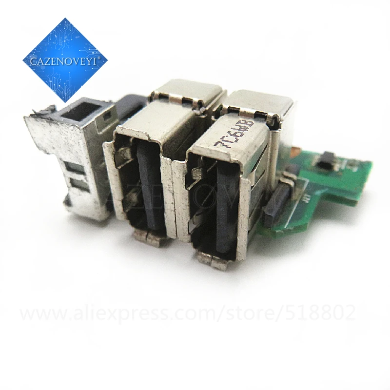 

1pcs/lot T400 T61 R61 T500 R500 R400 side ertical double USB interface In Stock