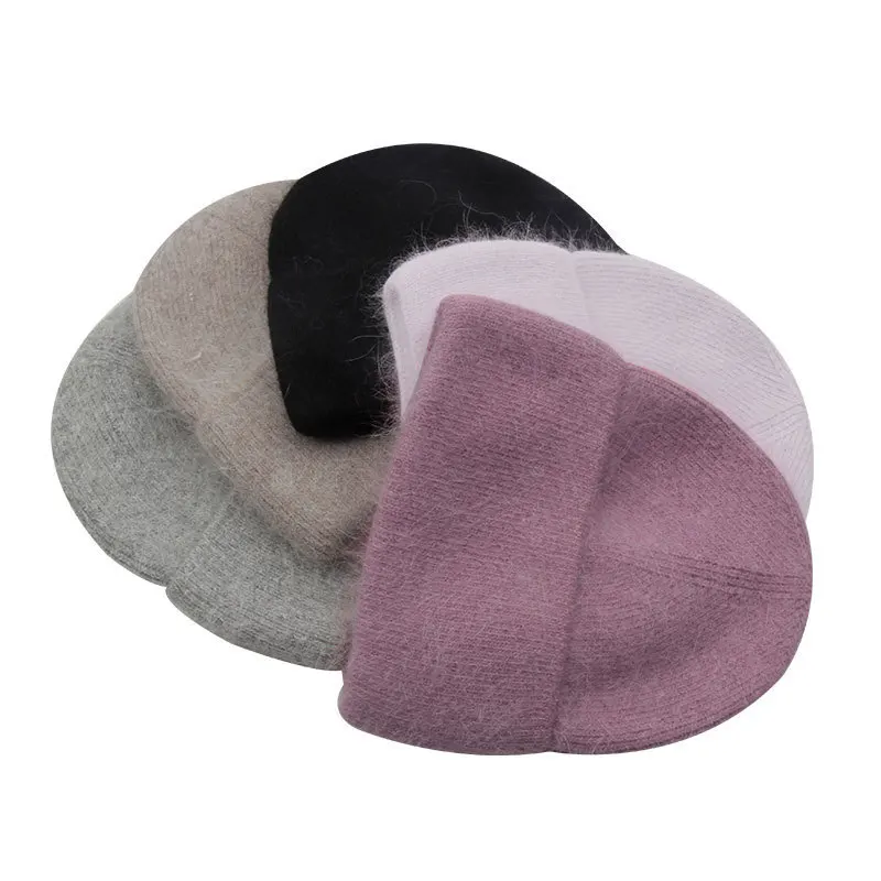 

Hot winter hat knitted hat warm winter hat female fashion cap Peas adult female three-dimensional sets of headgear
