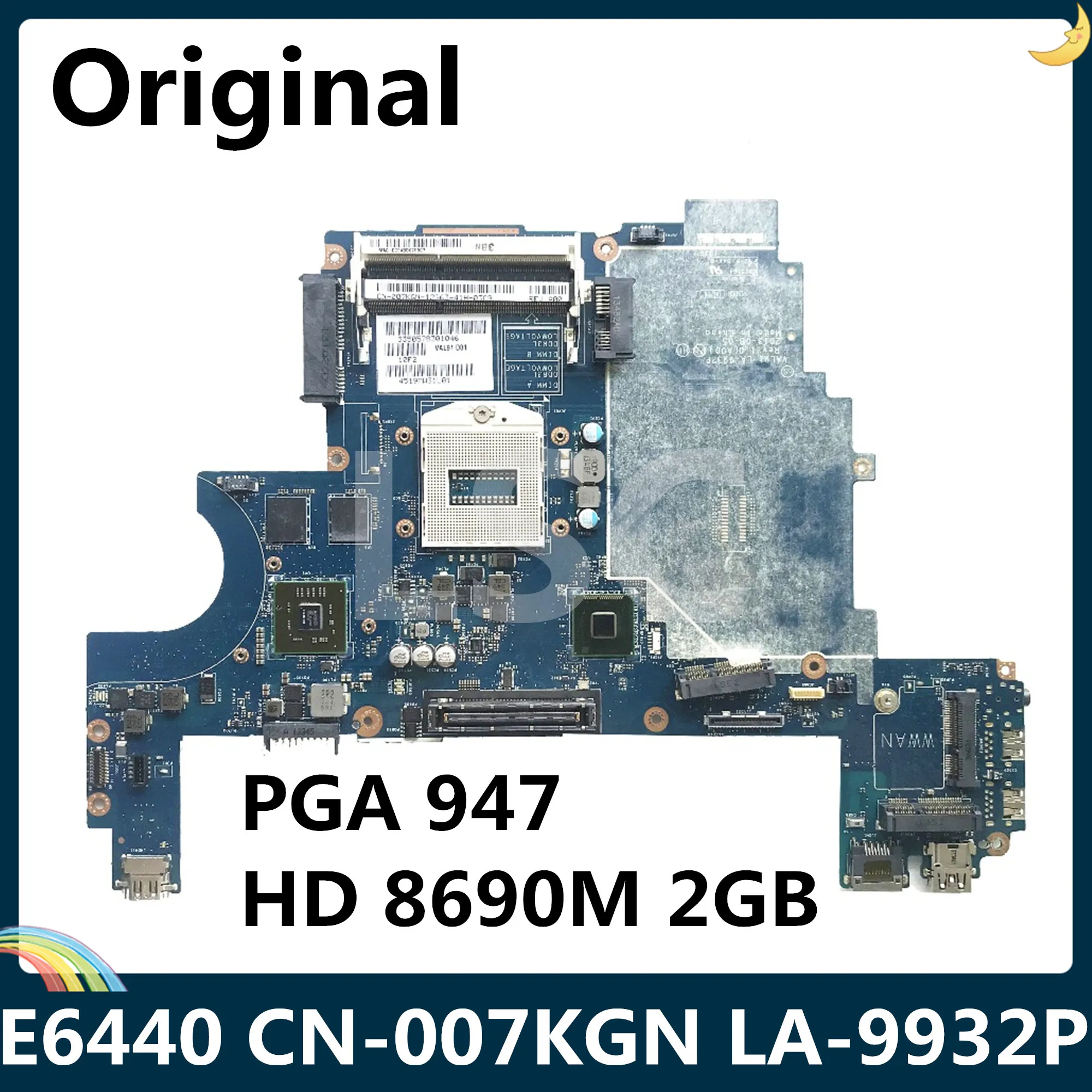 LSC для DELL E6440 материнская плата ноутбука CN-007KGN 007KGN 07KGN VAL91 LA-9932P PGA 947 HD 8690M 2GB |