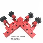 Монтажный зажим для доски по дереву, правый угол 90 градусов, позиционирующая линейка, инструмент для установки, измерительный инструмент