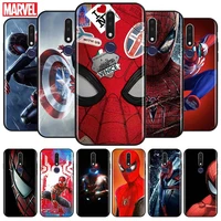 superhero spider man for oppo f5 f7 f9 f11 f15 r9s r15 r15x r17 rx17 k1 k3 k5 pro neo tpu black phone case