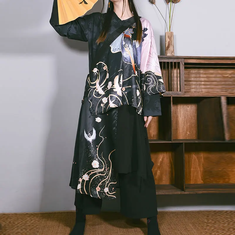 XITAO Women with Irregular Skirt Print Bandage 2021 Fashion Summer New Arrival Street Casual Patchwork Drawstring Skirt  WMD0061