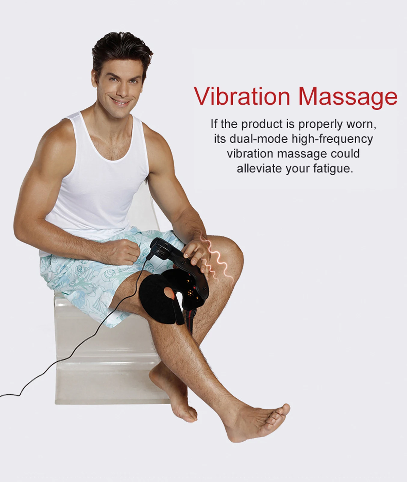Jual Pemanasan Inframerah Penyangga Lutut Pemanas Listrik Pad Lutut Massager Bungkus Terapi Arthritis Kram Menghilangkan Rasa Sakit Cedera Pemulihan