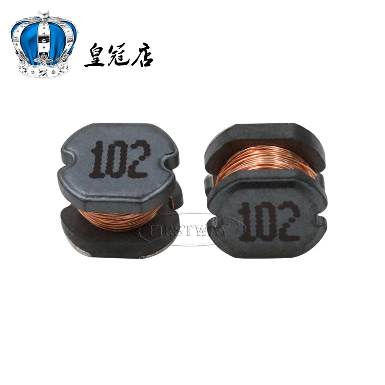 5 шт. индуктивности CD43 1000UH 1MH 0.1A 102 PIO43 102KT 4 5*4*3 2 мм|Индукторы| |