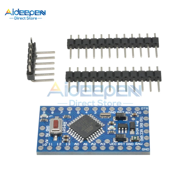 Pro Mini Atmega328 Atmega328P 3 В 8 МГц 5 в 16 с внешним резонатором для Arduino Nano Micro Controller Замена