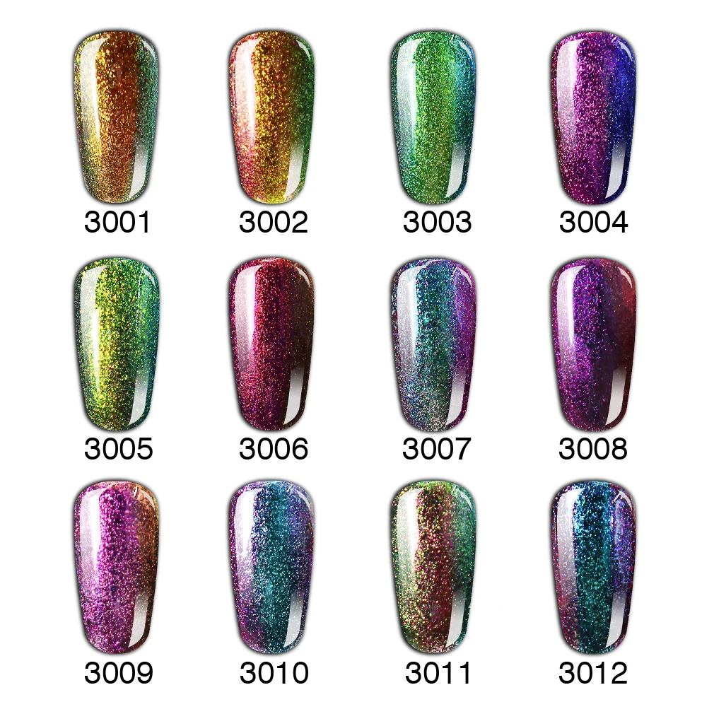 FairyGlo 5 мл Хамелеон Ультрафиолетовый Гель-лак замачиваемый долговечный для ногтей