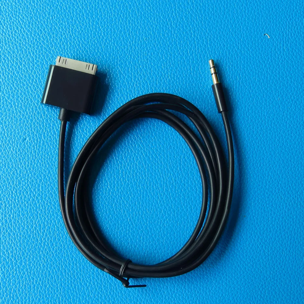 

For iPod Dock Connector to 3.5mm Stereo Input Adapter Plug 1.5meter