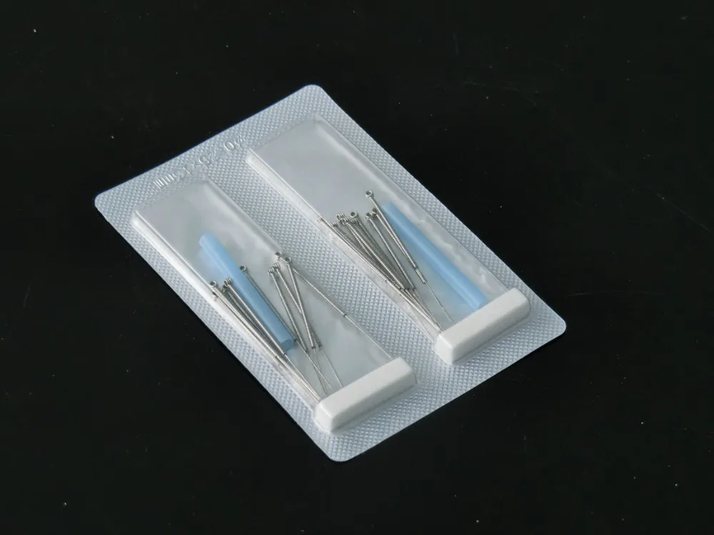 Одноразовая Стерильная акупунктура китайские иглы для акупунктуры 200