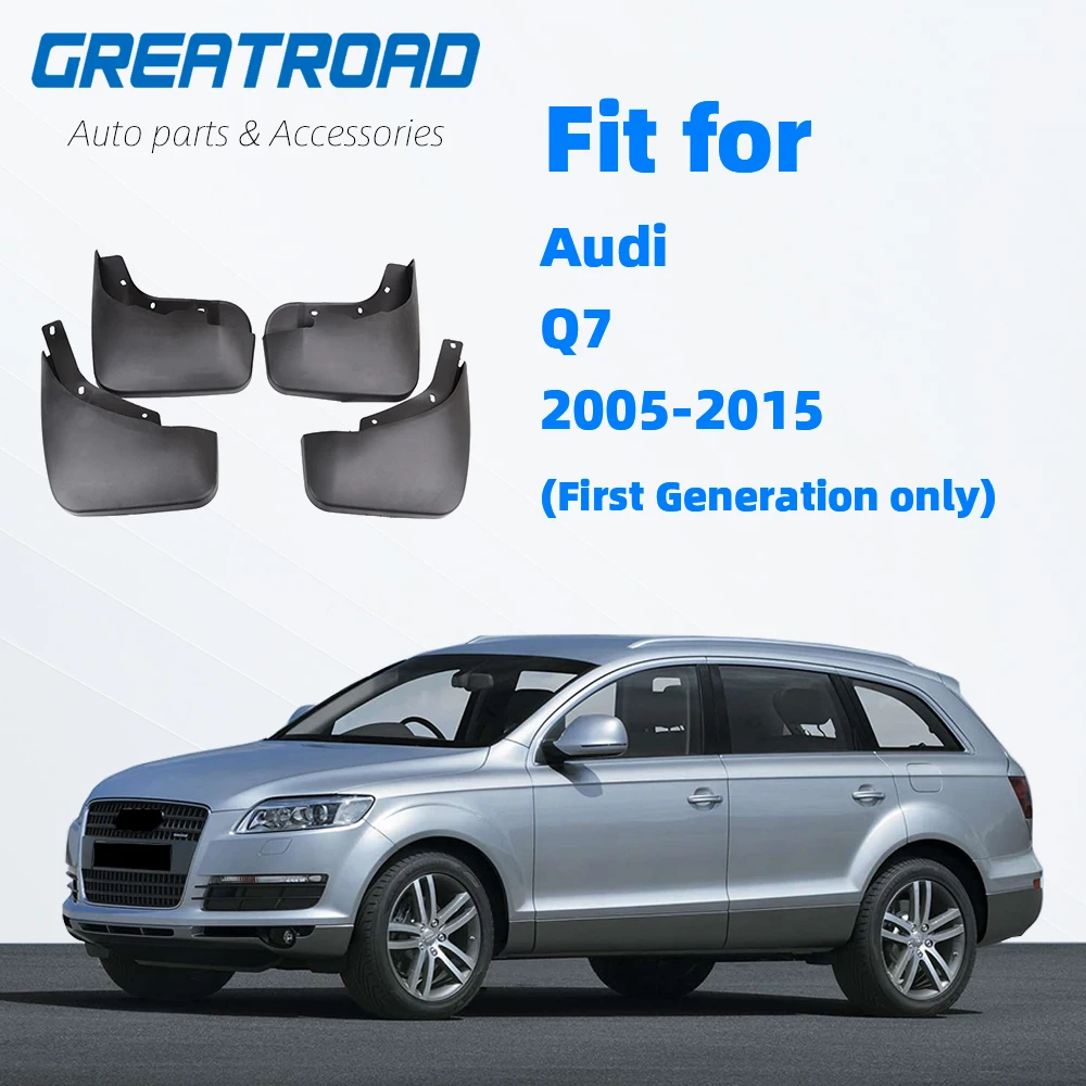 Автомобильные Брызговики для Audi Q7 2005- брызговики брызговик крыло брызговиков спереди и сзади 2012 2013 Аксессуары