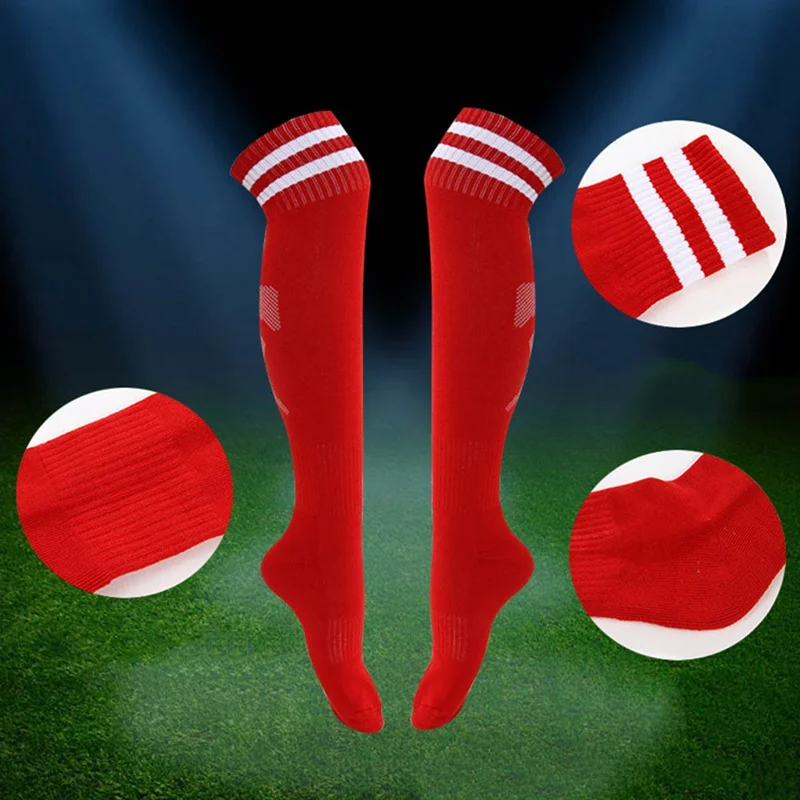 1 пара спортивных носков леггинсы до колена чулки футбольные бейсбольные Гольфы
