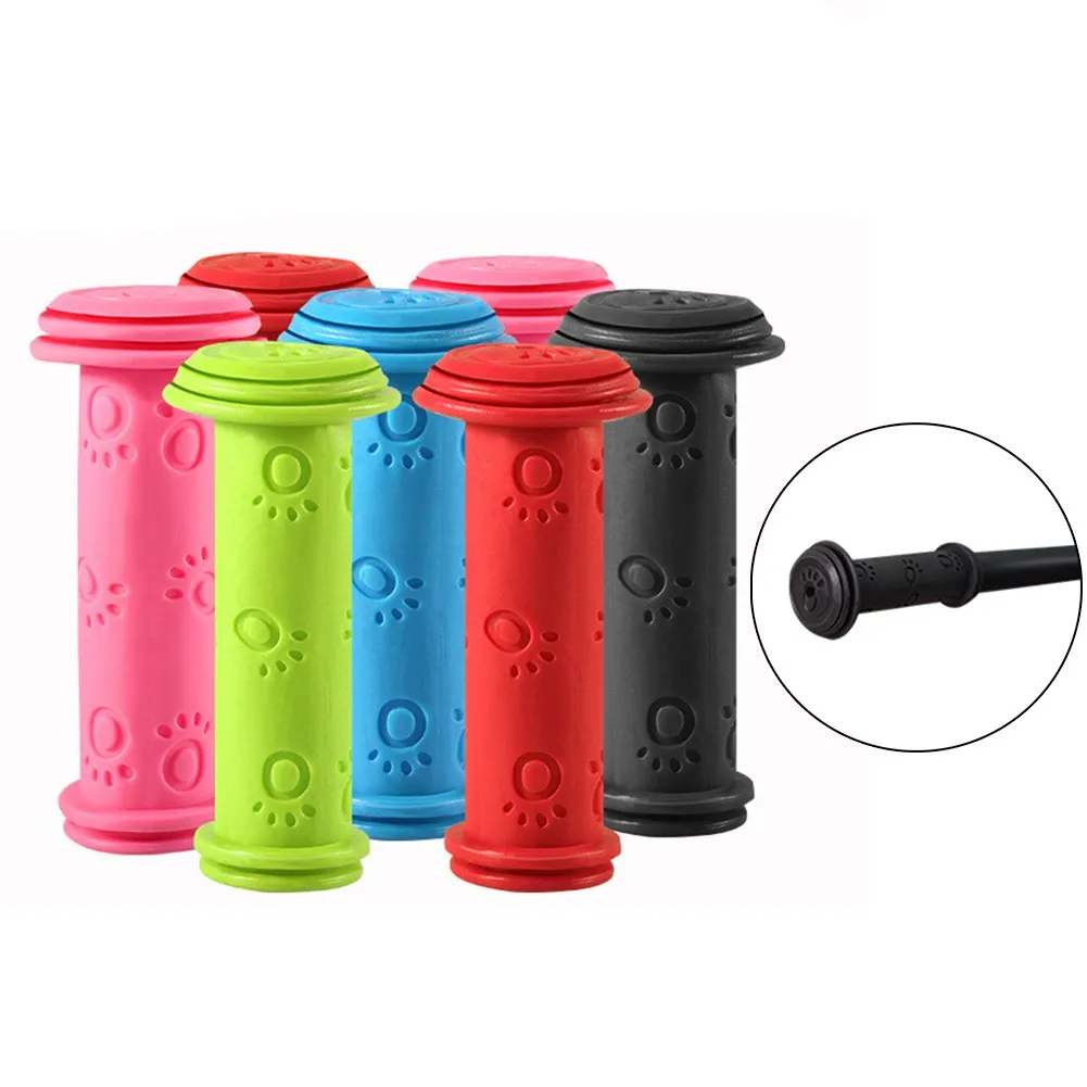 

Bike Parts Rubber Child Bicycle Handle Grips Scooter Handlebar For Kids Handle Cover Bicycle Accessories For Cycling Parts