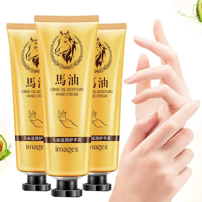 

Horse Oil Repair Hand Cream Moisturizing Anti-chapping Skin Whitening Hand Cream Winter Anti-crack Hand Cream Skincare TSLM1