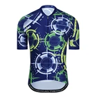 Новинка 2022, летняя велосипедная майка KEYIYUAN с коротким рукавом, Мужская одежда для горного велосипеда, велосипедные рубашки, яркая велосипедная майка