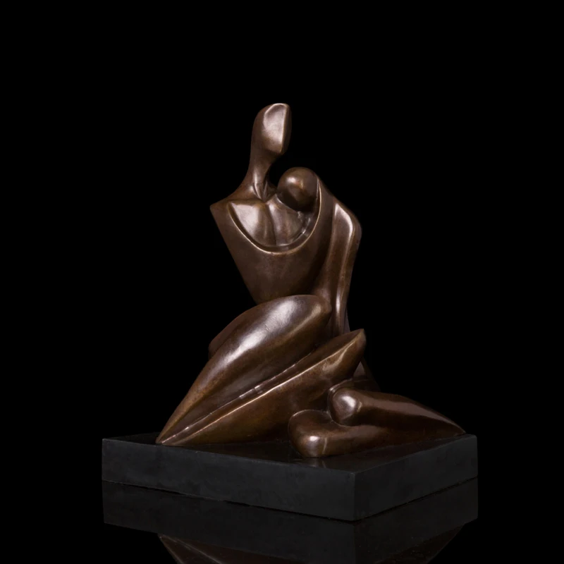 DS-465 ArtsHom бронзовая скульптура для мужчин и женщин абстрактная Статуэтка
