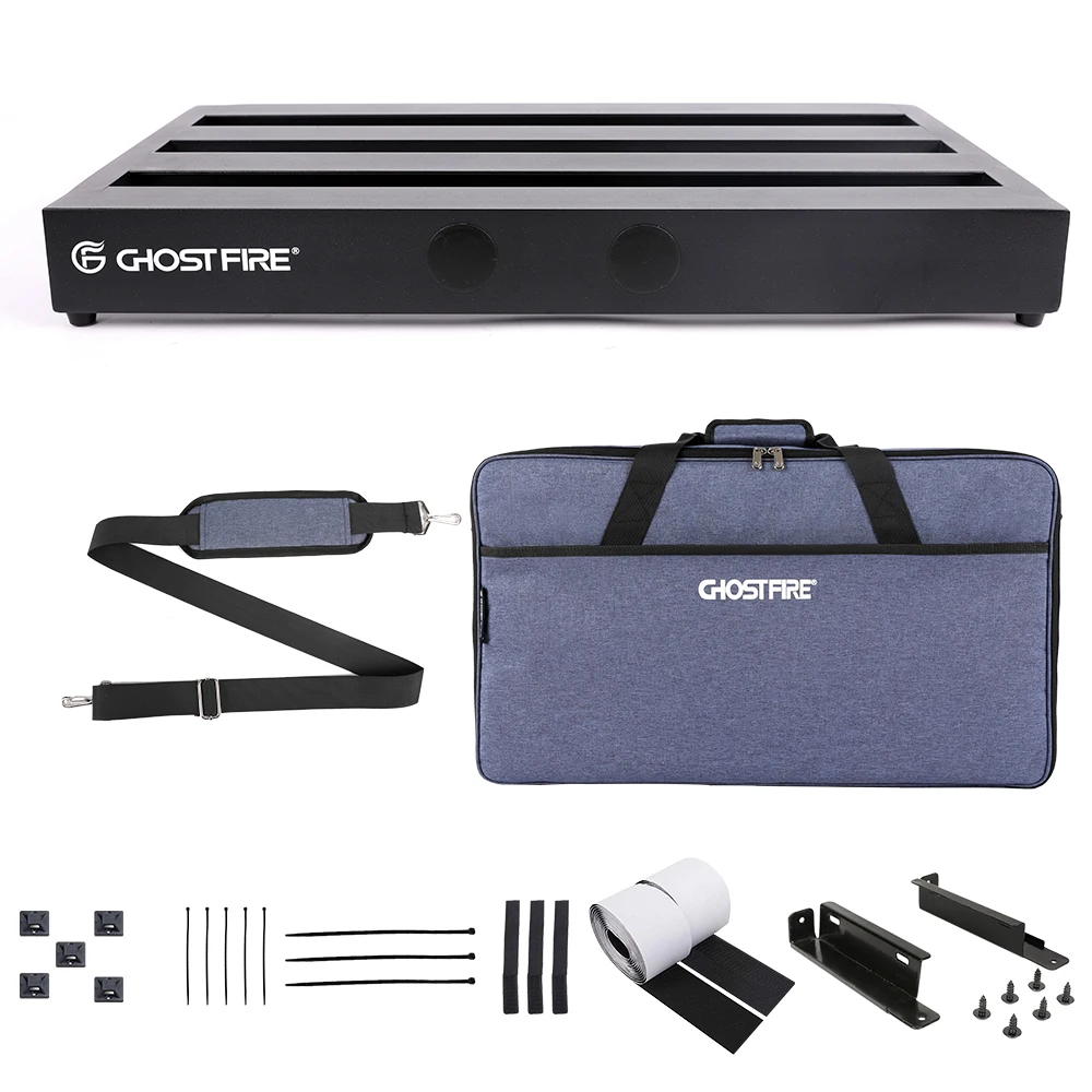 Ghost Fire Victor алюминиевая Педальная доска для гитарных эффектов с сумкой переноски