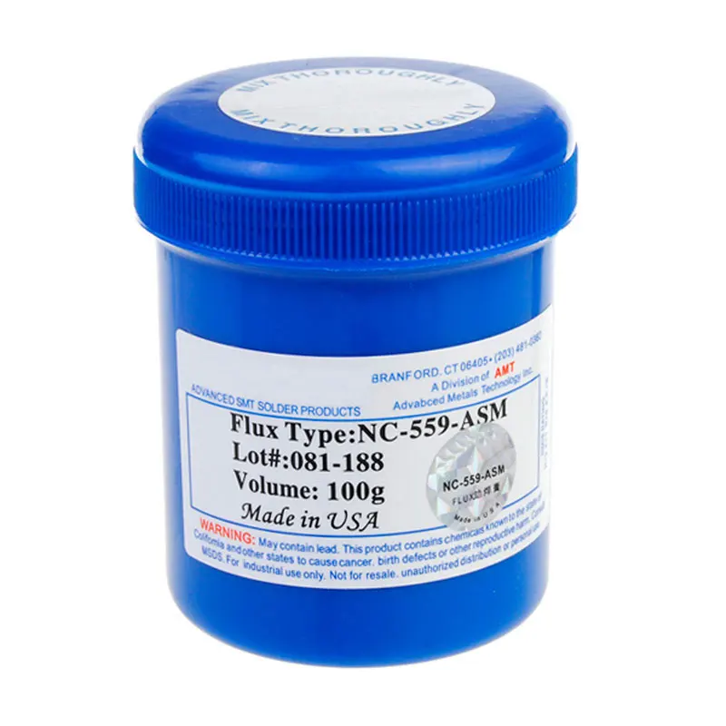 Паяльная паста бессвинцовая паяльная для SMT BGA 1 шт. NC 559 ASM 100 г|flux paste|nc-559-asm 100gsolder
