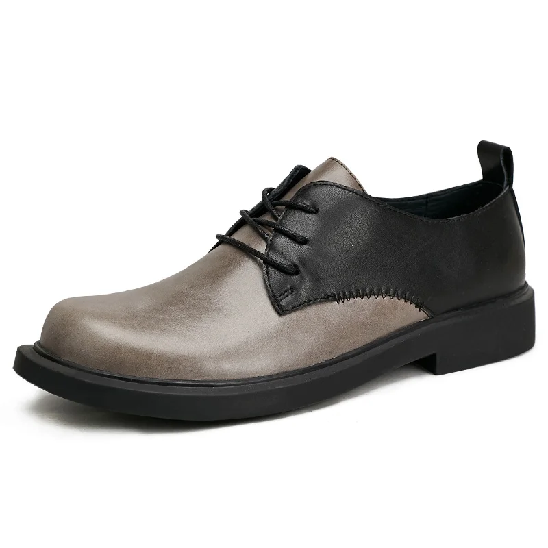 

Модная деловая обувь; Мужская дышащая повседневная обувь на шнуровке; Обувь для отдыха; Удобная мужская обувь ручной работы в британском ст...