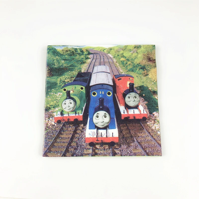 10 шт. &quotТомас&quot тематический Хэллоуин 16x16 см одноразовые Бумага салфетки для