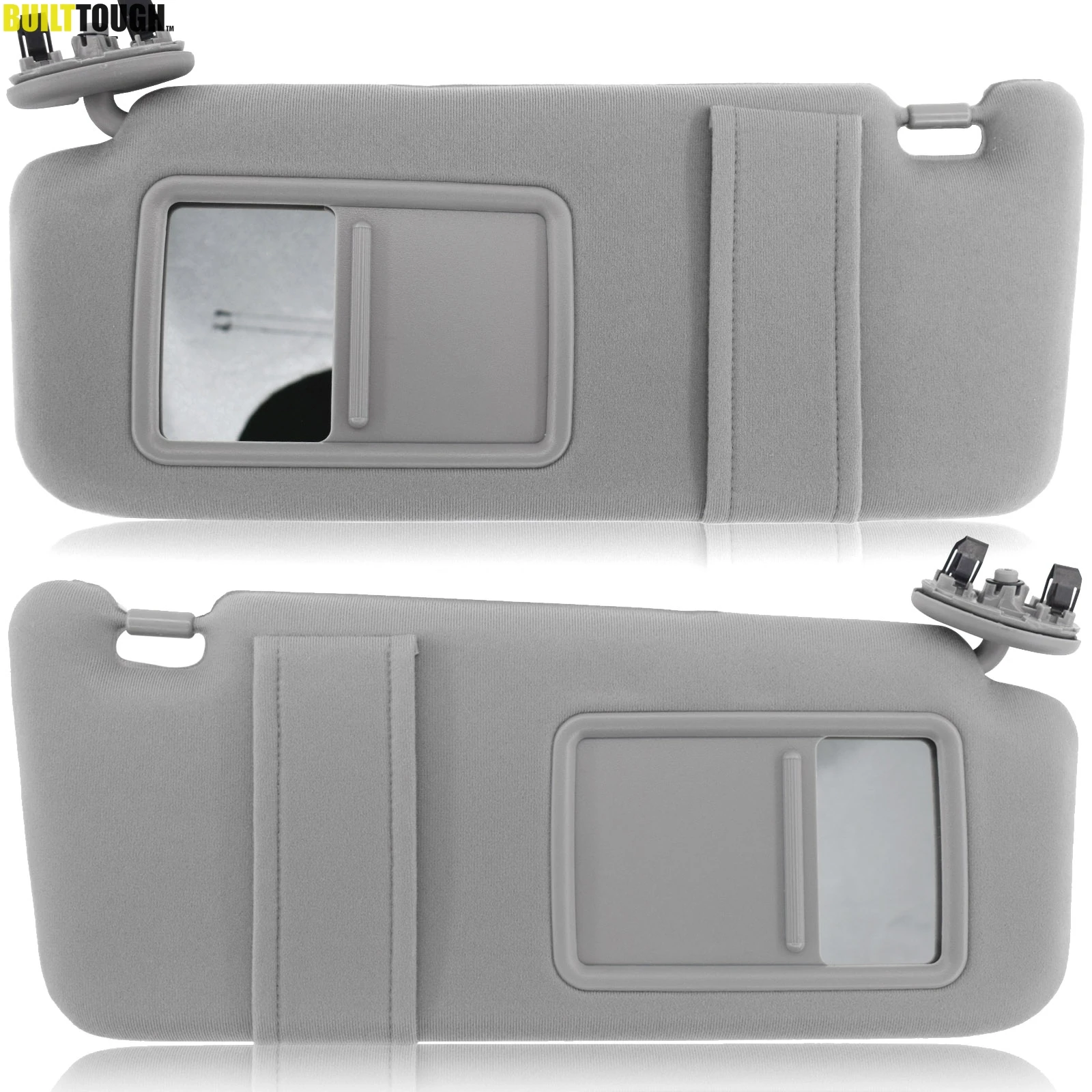 Солнцезащитный козырек на лобовое стекло OE в стиле Toyota Camry 2007 - 2011 серый левый