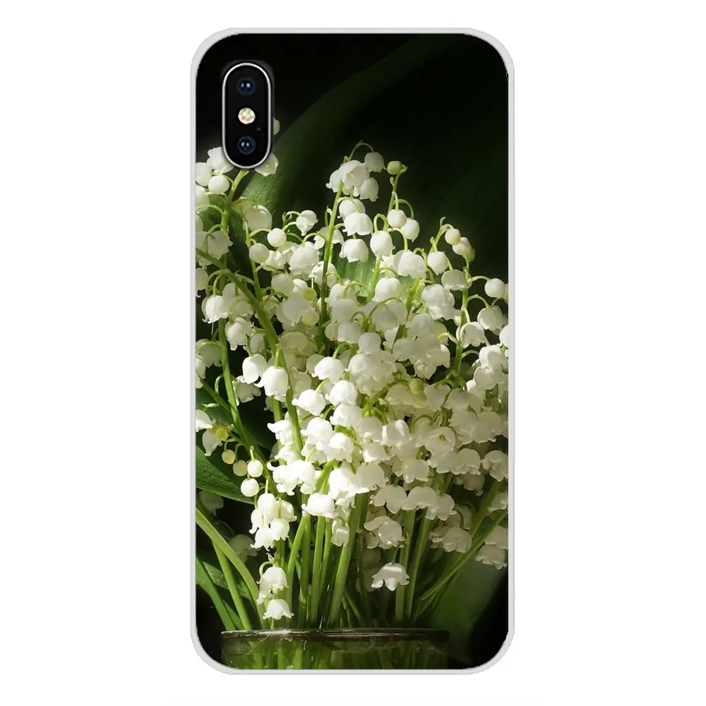 Для Xiaomi Redmi Note 3 4 5 6 7 8 Pro Mi Max Mix 2 2S Pocophone F1 Lily of the Valley аксессуары чехлы для