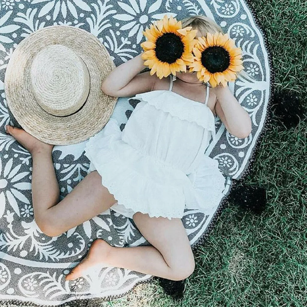 ARLONEET хлопковые желтые детские комбинезоны платье детский комбинезон для