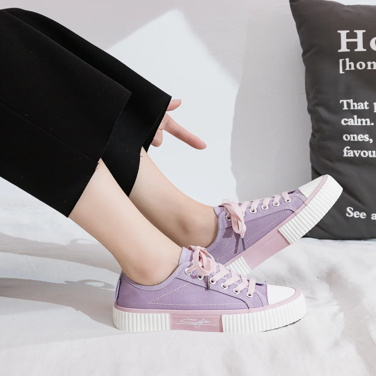 

Осень 2020, женская обувь на плоской подошве с низким верхом, Женская Студенческая Повседневная универсальная спортивная обувь