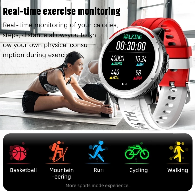 gejian smart watch men bluetooth call for xiaomi huawei phone hd display ip67 waterproof multi language music sports smartwatch free global shipping