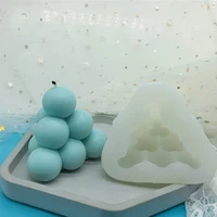 geometry silicone mold aromatherapy candle mould diy handmade candle material resin mold candle making soy aroma candles mold