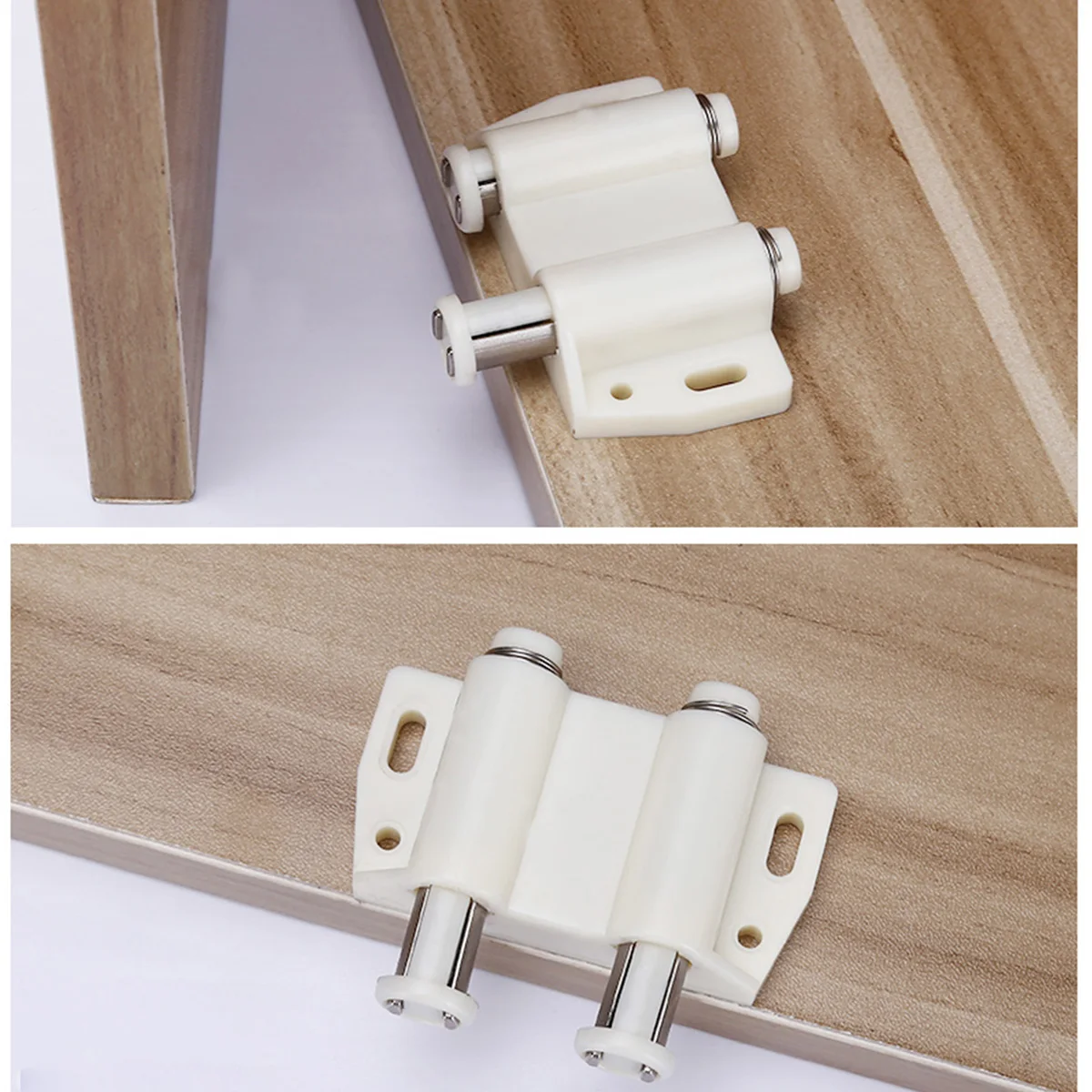 2 шт. магнитные сенсорные доводчики для дверей из АБС пластика открывания шкафа