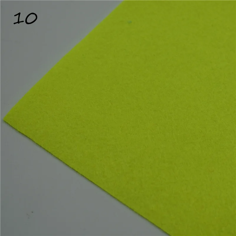 Felt 10 1 шт., ручная работа, фетровые цветы, ручная работа, для кукол, для валяния, шерсть 30/15 см, 60 цветов - Цвет: Felt 10