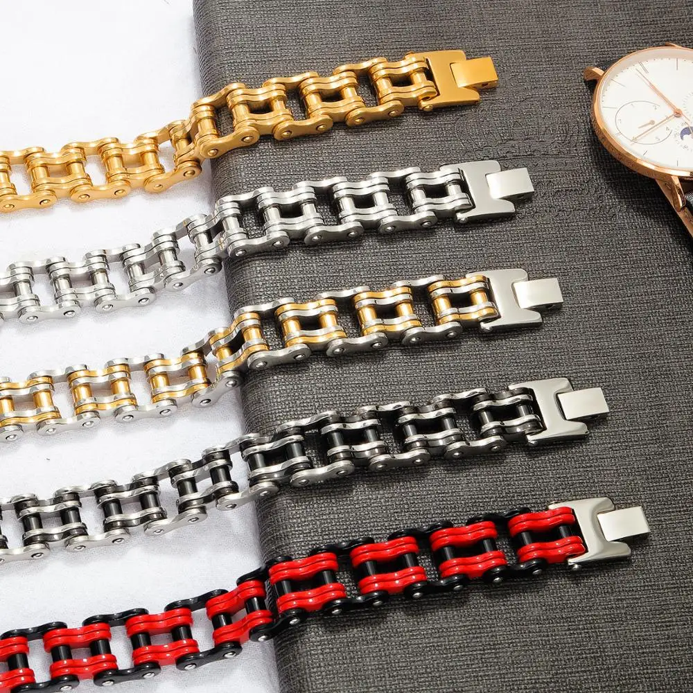 Мужской браслет цепочка из титана и нержавеющей стали|Цепочки браслеты| |