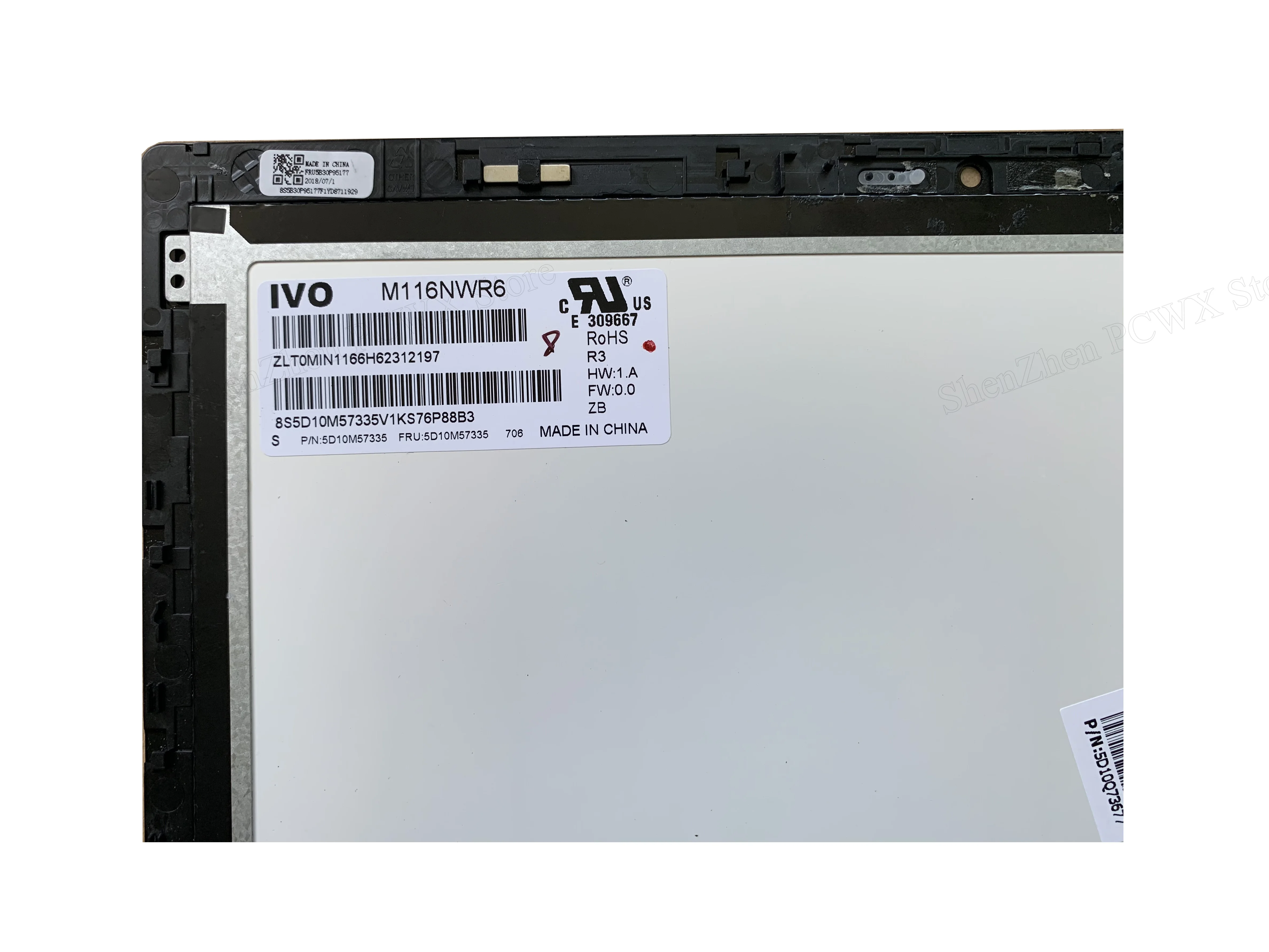 Для Йоги 330-11IGM 81A6 Flex 6-11IGM 81A7 11 6 &quotLCD сенсорные сборки + рамка 5D10Q73677 HD 1366*768 30