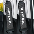 2 шт. автомобильный Стайлинг из углеродного волокна Накладка для ремня безопасности автомобиля защитная накладка для Nissan X-TRAIL XTRAIL T30 T31 T32 2013-2019 аксессуары